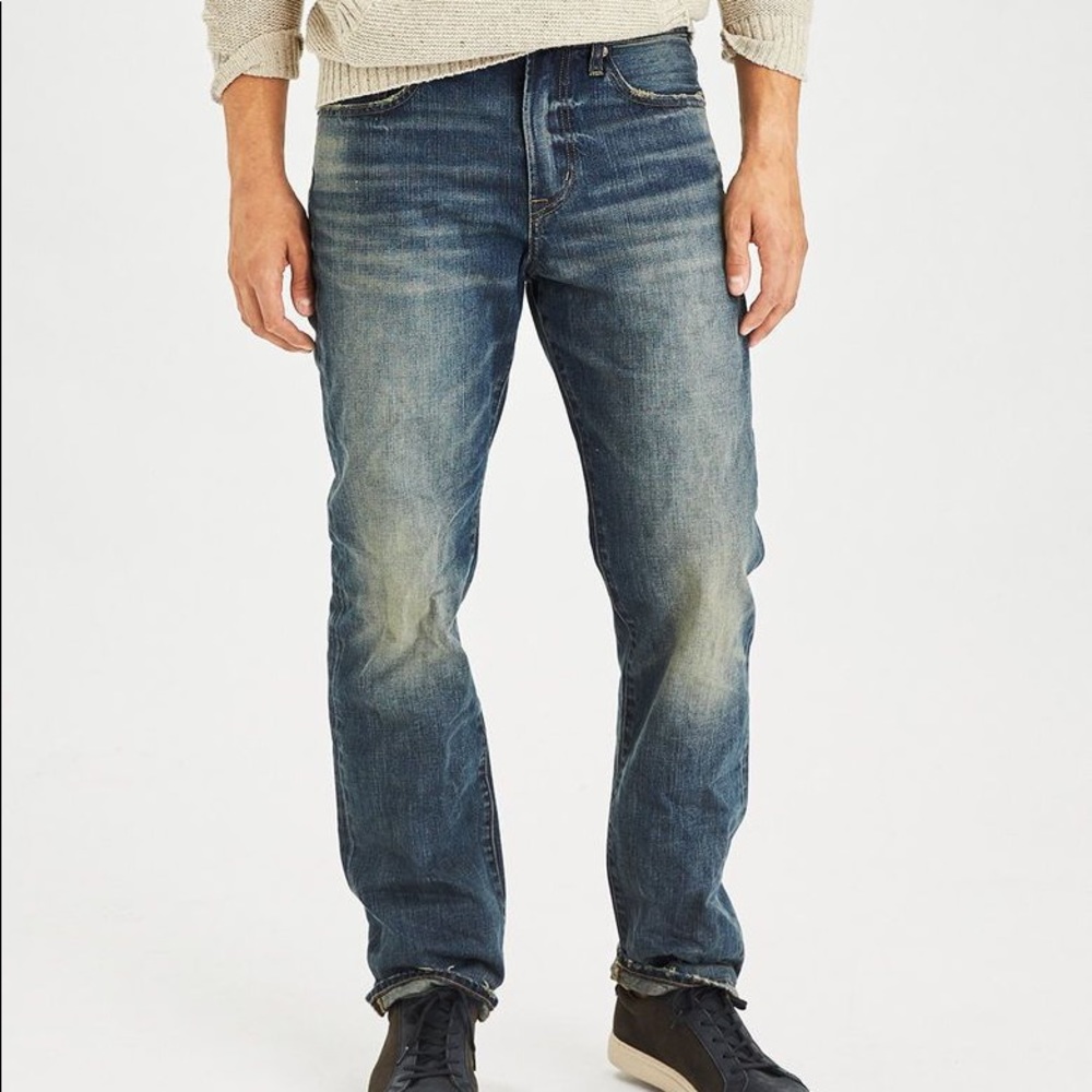 American eagle relaxed straight fit jeans